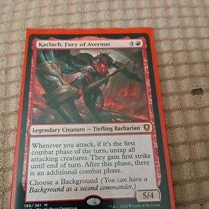 Red Card - Karlach, Fury of Avernus